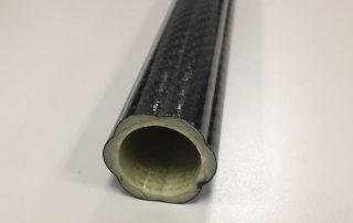 Pultruded carbon fiber tool handle